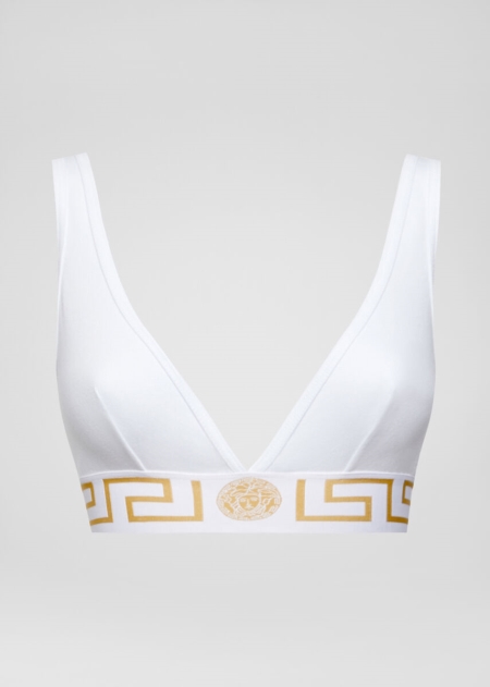 Bralette Versace Greca Border Triangle Dama | DATQONK-63